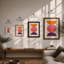 Stacked Semicircles Minimalist - Print-331857494-331857492