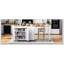 Îlot de cuisine polyvalent avec table de salle à manger extensible, rangement spacieux et prises de courant, parfait pour les cuisines modernes