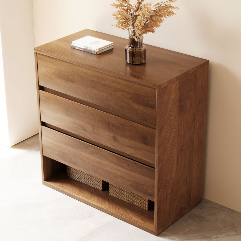 3 Drawer Bedside Table Sofa Side Table