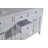 Watkinsville 60'' Double Bathroom Vanity with Top-42562304-104561952