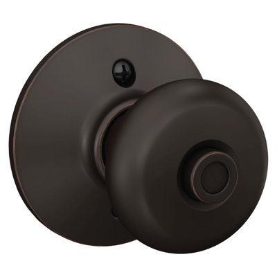 Schlage Plymouth Bed and Bath Knob
