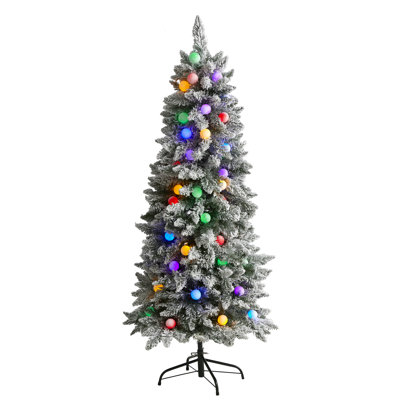 Lighted Artificial Christmas Tree