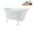 51.2'' x 25.6'' Soaking Acrylic Bathtub-76231166-72770758