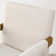 Bilon 25.5'' Linen Upholstered Wood Counter Stool with Arms