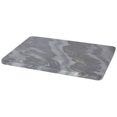 Creative Co-op Marble Charcuterie, Grey Cheese/Cutting Board, Gray
