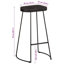Fulbright Solid Wood Bar Stool with Iron Frame-107732100-107732101