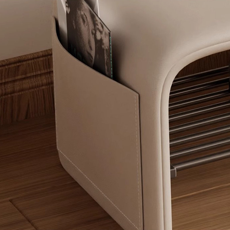 5 Pair Shoe Storage Bench, White
