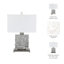 Lampe en marbre 22 po gris Latium