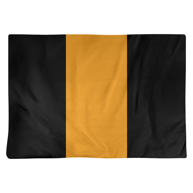 Récapitulatif 18" basket Miami, Noir / Jaune / Noir, Polyester