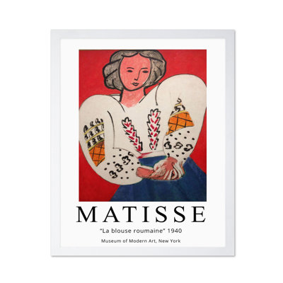 Henri Matisse - La Blouse Roumaine No1