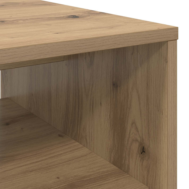 Coffee Table with Storage, 40cm. H x 80cm. L x 50cm. W, Artisan Oak