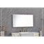 Miroir de salle de bain à DEL avec cadre en aluminium, miroir de meuble-lavabo mural, antibuée, mémoire, 3 couleurs, gradation continue-122509823-122511018