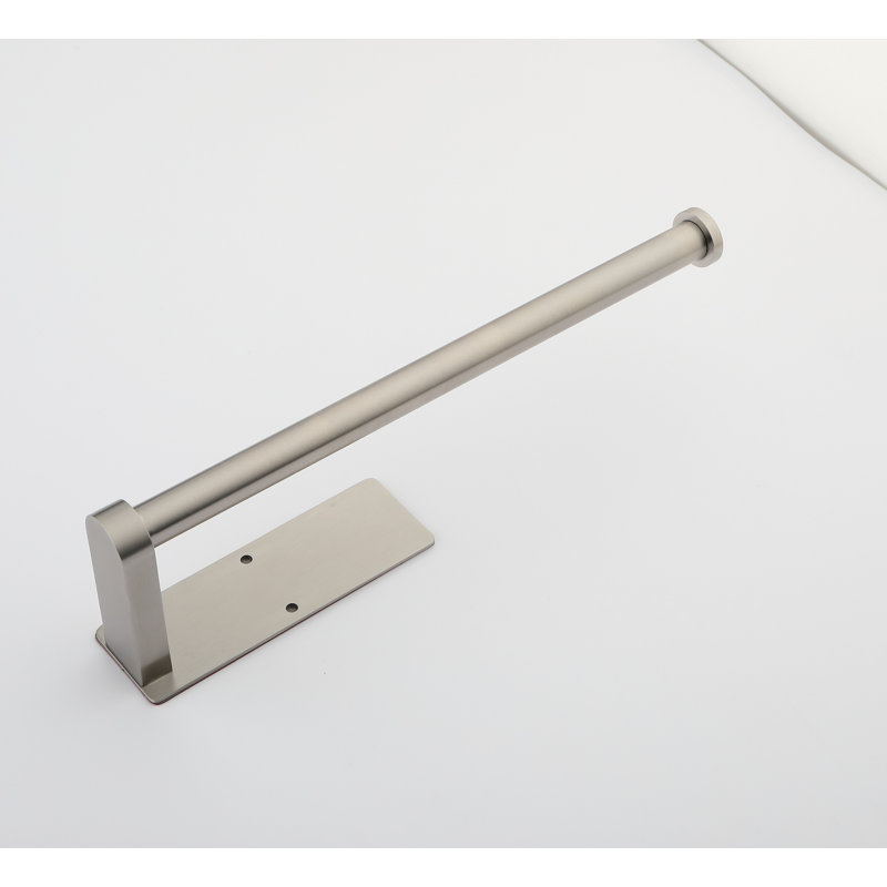 2 Pack Wall Mount Paper Towel Holder, Brushed Nickel