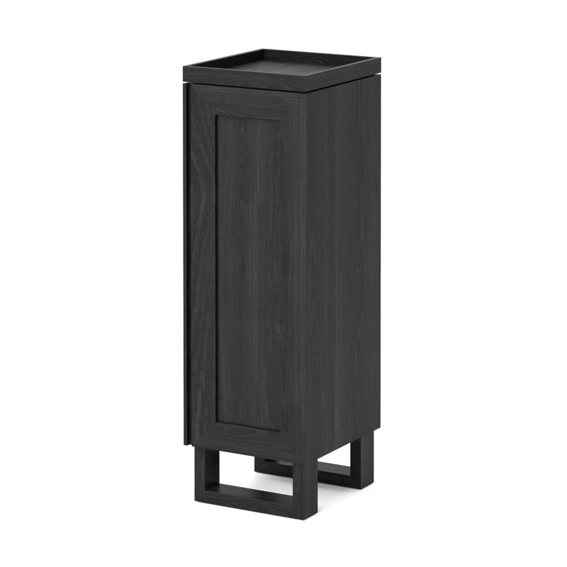 Mezza Freestanding Bathroom Cabinet, Dark Oak