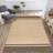 Beige Wicker Patterned Decorative Rug-573420721