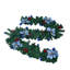 2.7m Artificial Christmas Garland Decorations with LED Lights