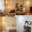 Lampe sur pied moderne de 66,5 pouces de haut avec température de couleur 3 et interrupteur au pied-175359633