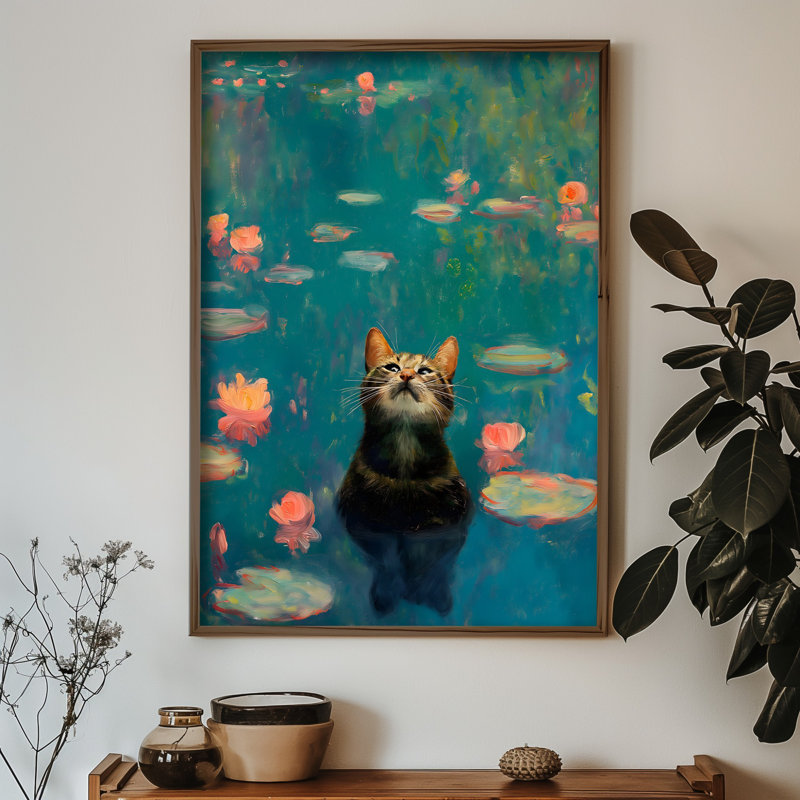 Elegant Decorative Framed MDF Painting, 13.8 x 18.5 x 0.1 inches | 100% MDF with 3 mm Thickness, 100% Pine Wood Frame | UV Printed Artwork for Stylish Home Decor, Perfect for Living Room or Office