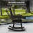 Outdoor Wood Rocking Chair With Ergonomic Design And Weather-Resistant Finish