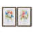 Papier, cadre noyer