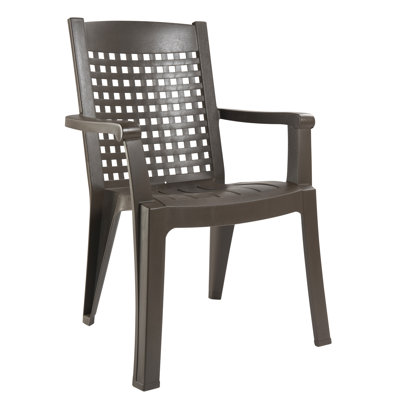 Stackable Outdoor Patio Dining Armchair