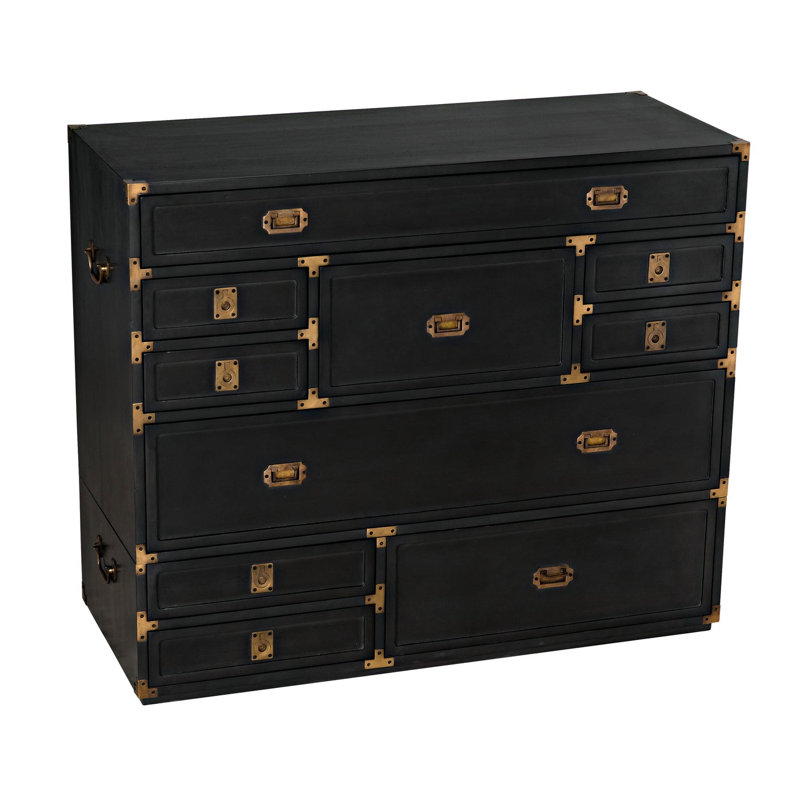 Charles 10 - Drawer Solid Wood Dresser