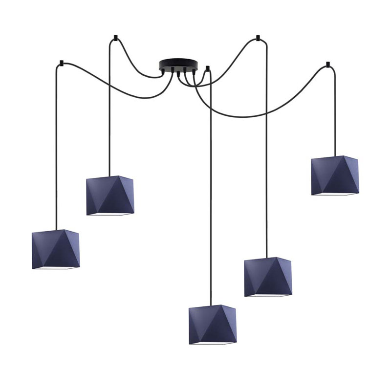 Thursa 5 - Light Pendant, Navy Blue
