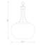 Luminaire suspendu sphère simple à 3 lumières Ambresha-510663106