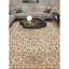 Hand Knotted Wool Oriental Area Rug in Ivory And Green