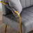 Queana Metal 60'' Reception Sofa-1614985391