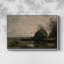 Paysage rétro - toile encadrée galerie encadrée-2093546729-2093546730