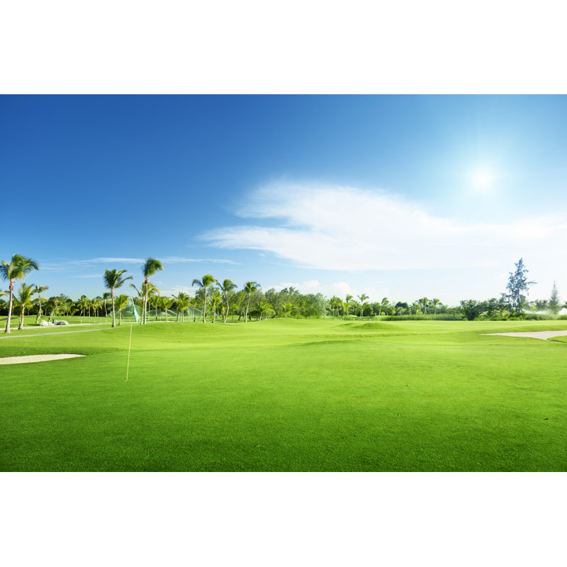 Golf Course by IakovKalinin - Wrapped Canvas Print, 20cm H x 30cm W