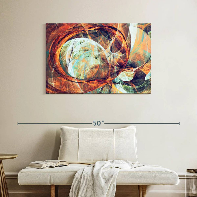 Avery Futuristic Dynamic Abstract, 26" H x 39" W