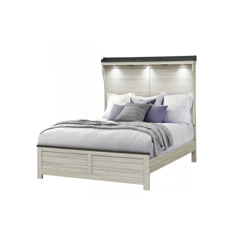 Premium Augusta Brown Bed, Full
