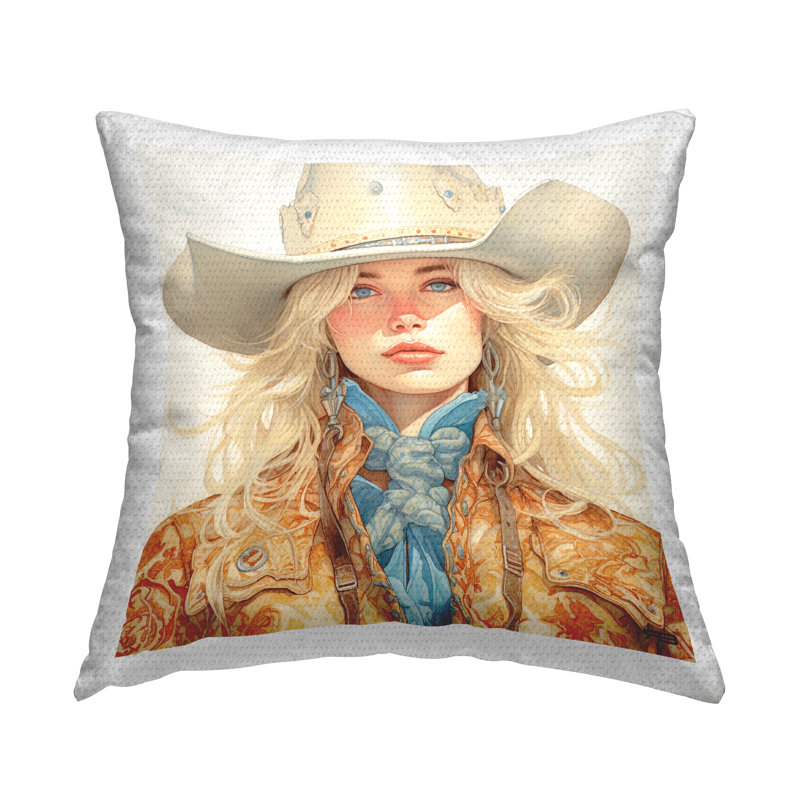 Paisley Outdoor Throw Pillow