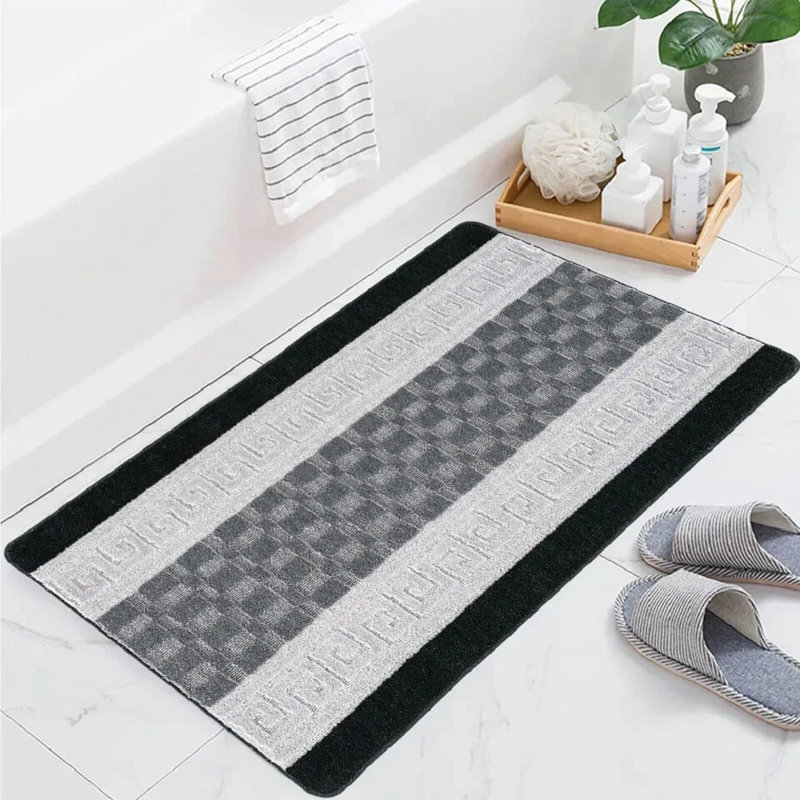 Solid Colour Indoor / Outdoor Area Rug, Rectangle 60 x 110 cm