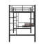Lit mezzanine avec bureau et tablette