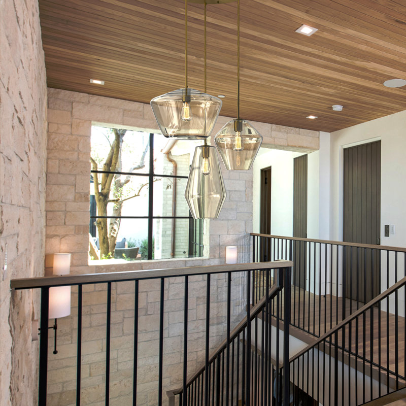 Visham 3 - Light Bronze Gold Pendant