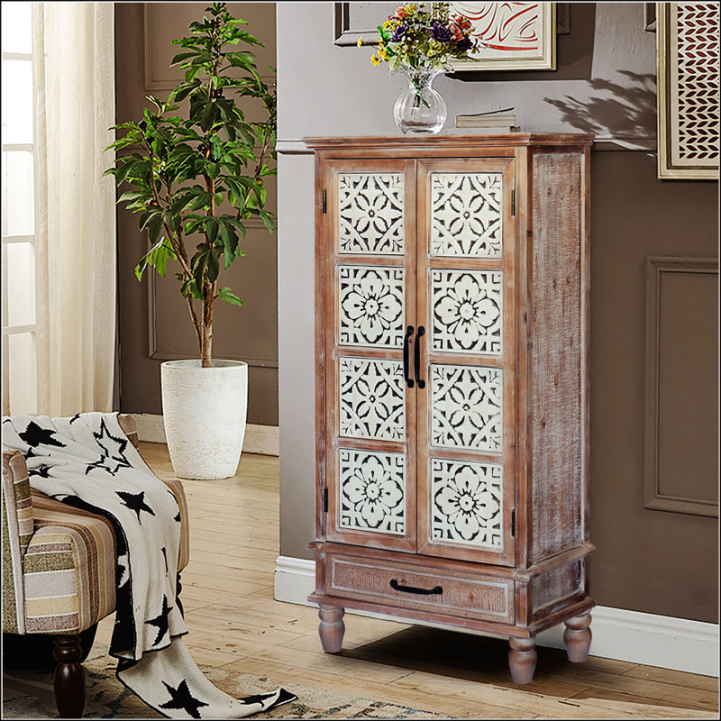 Grande armoire de rangement 55,12 po