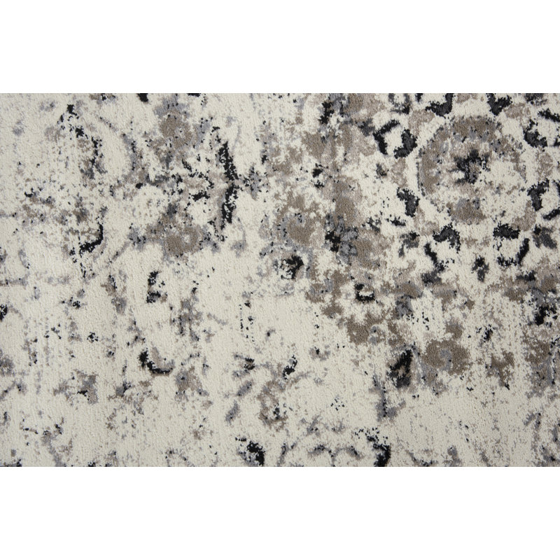 Tapis gris «Tout ce qui est vieux», Rectangle 7 pi 10 po x 10 pi 10 po