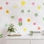 Retro Flower Wall Decal