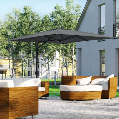 Moorish 98.4'' Cantilever Umbrella