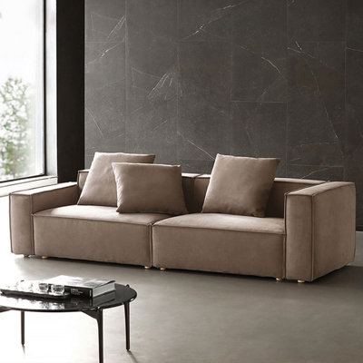 Coussin de canapé modulaire en polyester
