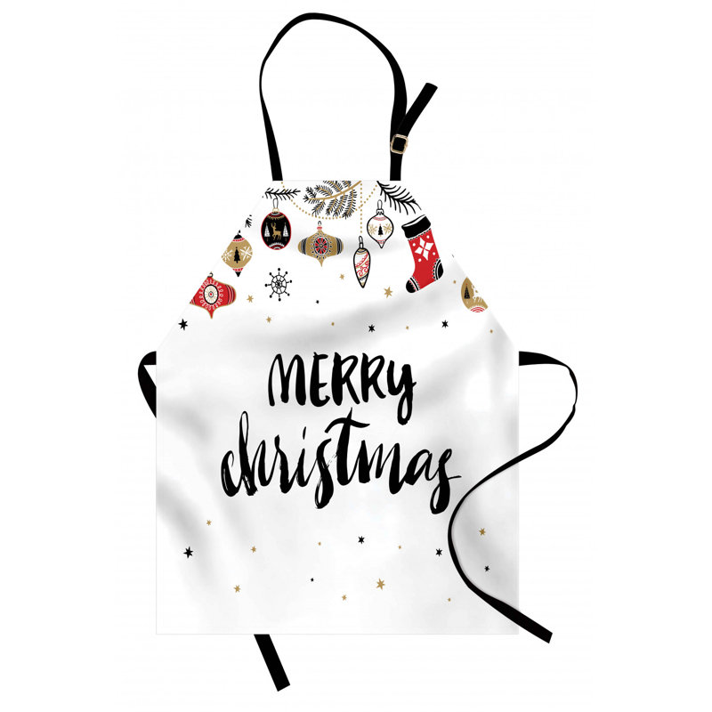 Christmas Bib Apron