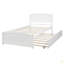Lit plateforme simple avec lit gigogne
