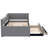 Upholstered Daybed With Trundle And Three Drawers-1115218980-1115218981