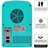 Koolatron 4.2 Qt. Countertop Portable Mini Fridge Retro Style-51015178