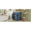 Meuble-lavabo 24 po avec lavabo en céramique, petite armoire de salle de bain moderne, 2 tiroirs et tablette réglable-134283051