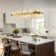 Modern Rectangle Crystal Light Fixture
