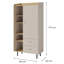 Cassadie 80 cm W Display Cabinet